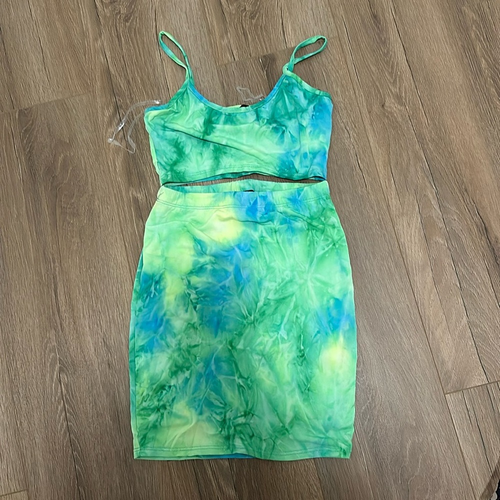 Sorella Tie Dye Skirt Set
